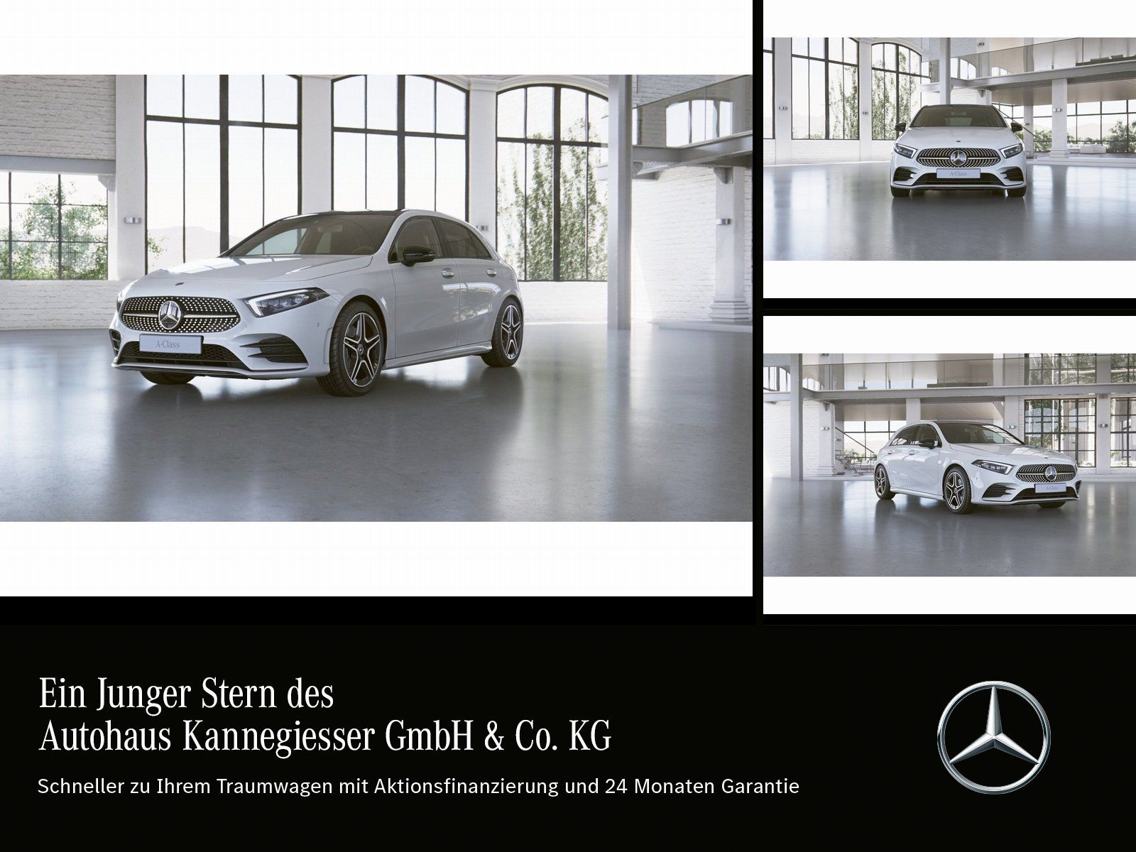Mercedes-Benz A 200 d 4MATIC AMG-NIGHT PANO-DACH AHK MULTIBEAM foto 1