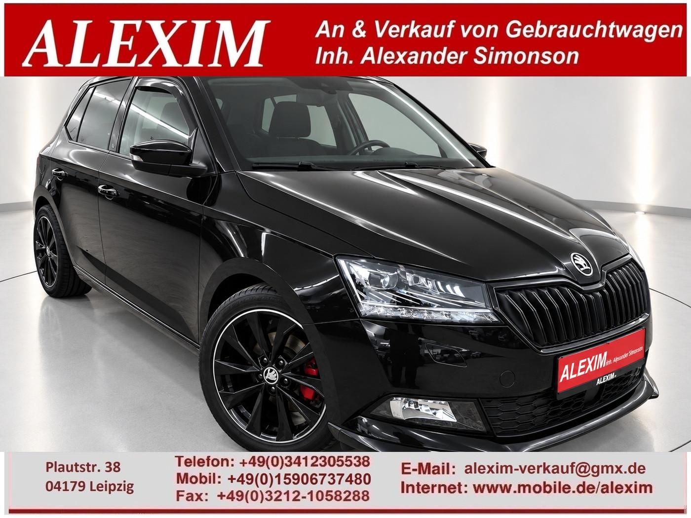 Skoda Fabia 1.0l TSI/MonteCarlo/Carplay/Keyless/PanoD.