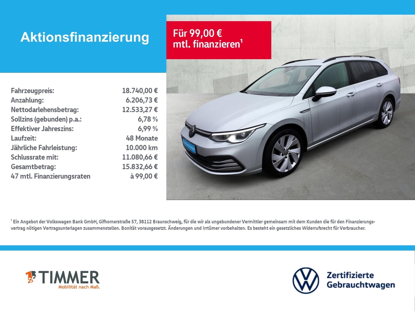 Volkswagen Golf VIII Variant 2.0 TDI Style DSG *DISCOVERPRO