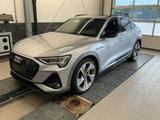 Audi e-tron 55 quattro S line 95kWh UPE:113.124,-€|Pa - silberne Audi e-tron
