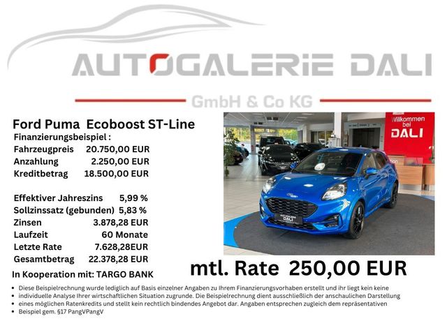 Ford Puma  Ecoboost ST-Line X NAVI-PDC-KAMERA-B&O