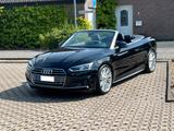 Audi A5 Cabriolet 2.0 TFSI Quattro Sport  S-Line/ACC - mit Benzin-Antrieb: Schwarz, Teilleder, mit Apple Carplay, Cabrio