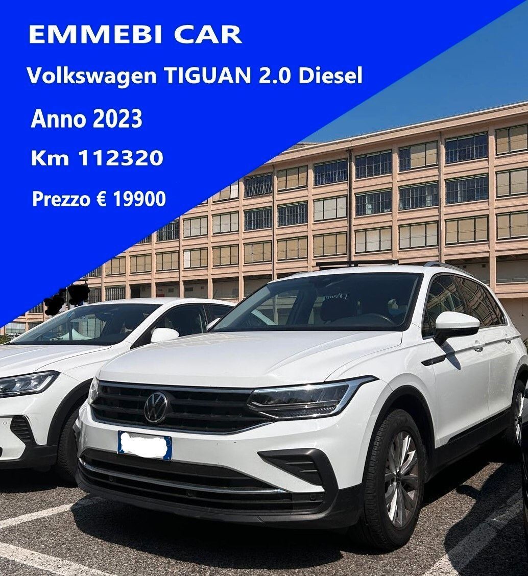 Volkswagen Tiguan 2.0 TDI SCR Life Cambio Automa