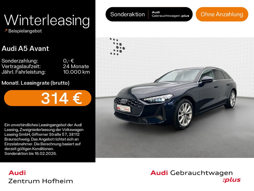 A5 Avant 40 TDI S tro*B&O*HUD*LED*Virtual*Navi+*