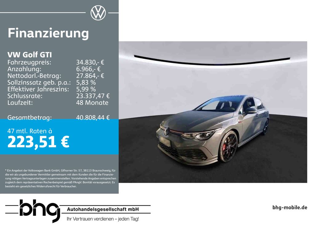 Golf GTI Clubsport 2,0 TSI  DSG