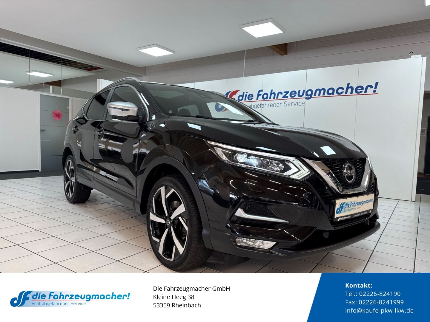 Fahrzeugabbildung Nissan Qashqai Tekna+ Panorama Navi Leder Memory Sitze