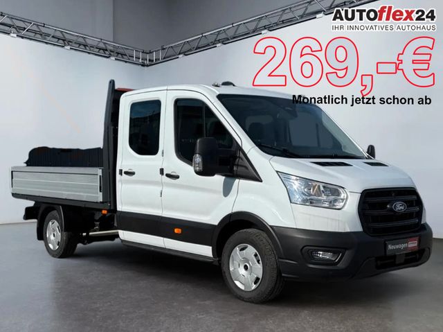 Ford Transit Pritsche 350 L3 DoKa 7Sitze/SYNC4/AHK...