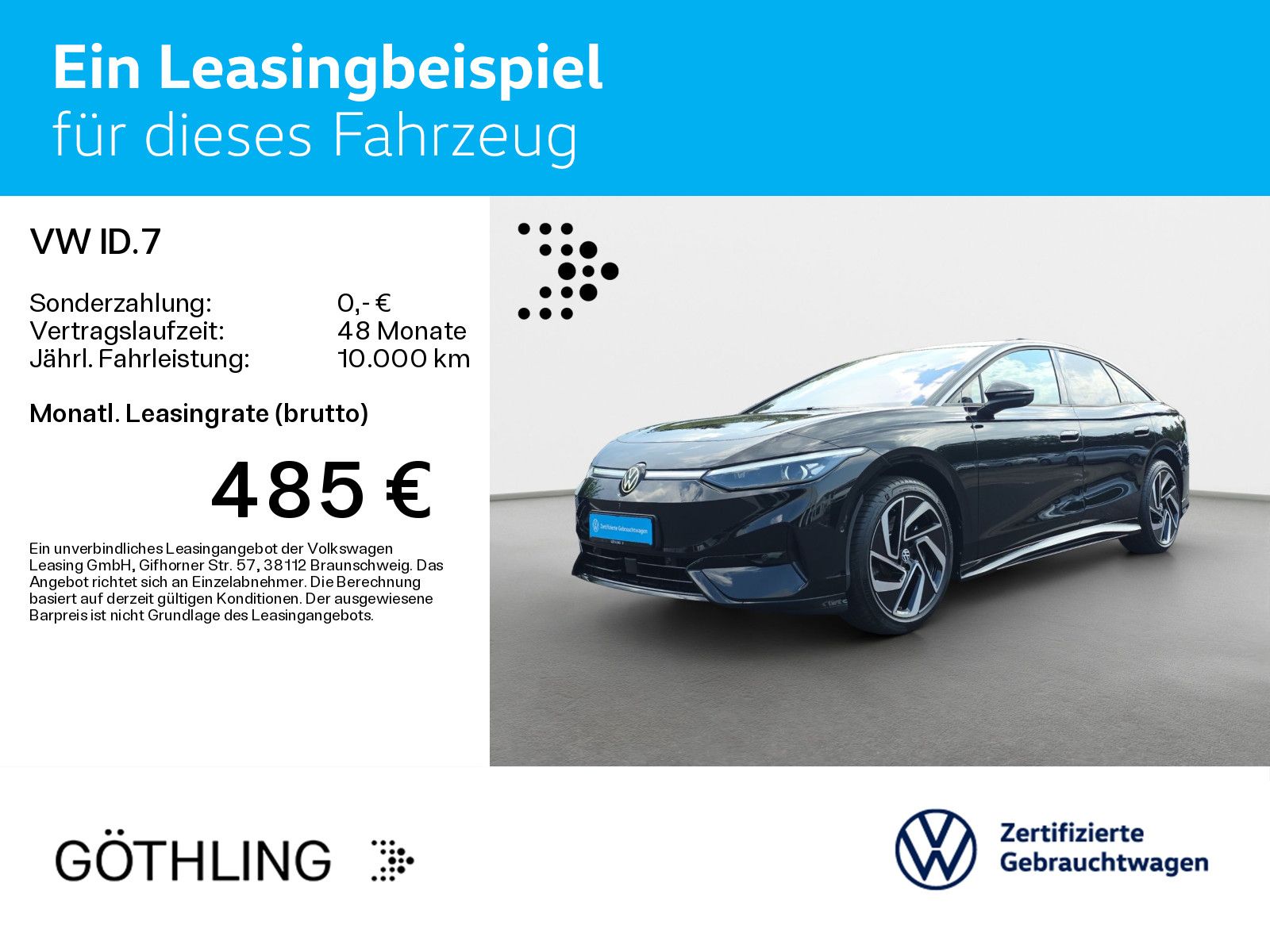 Volkswagen ID.7 Pro*NAVI*WP*AHK*KAM*EL.HECK*IQ.LIGHT*IQ.DRI imagem 2