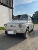 Fiat Nuova 500 Oldtimer weiß schwarz 1967 - Fiat 500: Schwarz