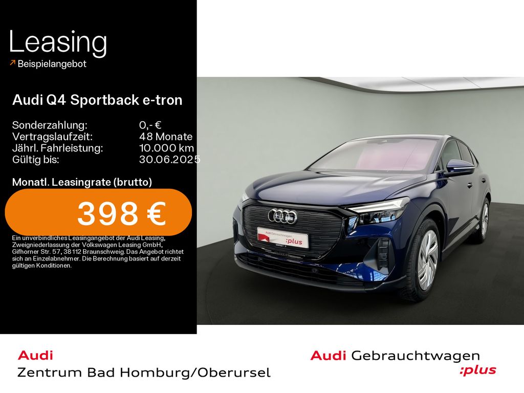 Audi Q4 Sportback e-tron 45 quattro*Navi*LED*Alu*AHK*