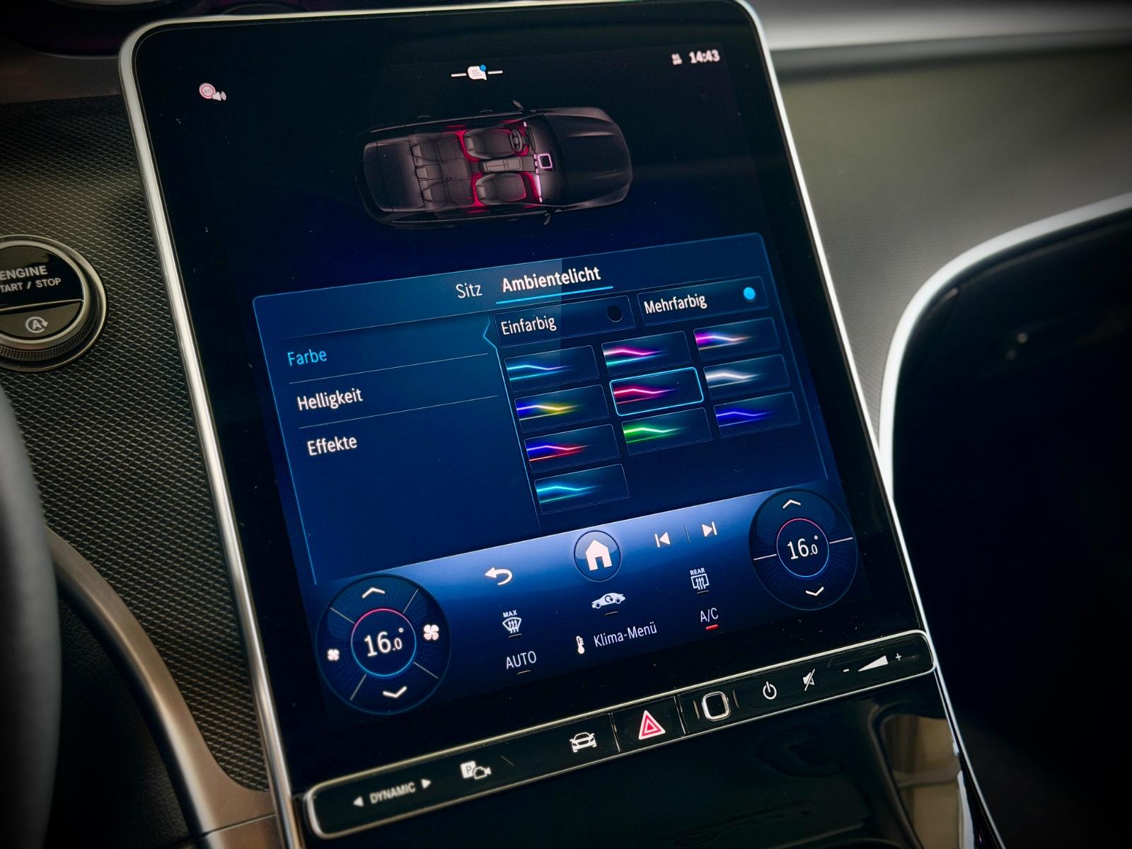 Mercedes-Benz C-Class T d Avantgarde AUTOMATIK NAVI LEDER 1.HAND, миниатюра 12