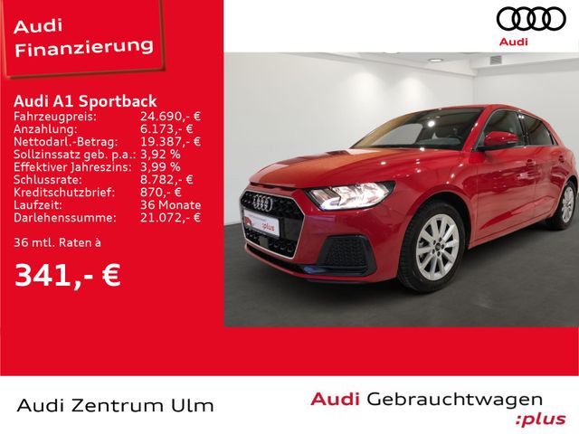 Audi A1 Sportback advanced 25 TFSI S tronic PDC SHZ