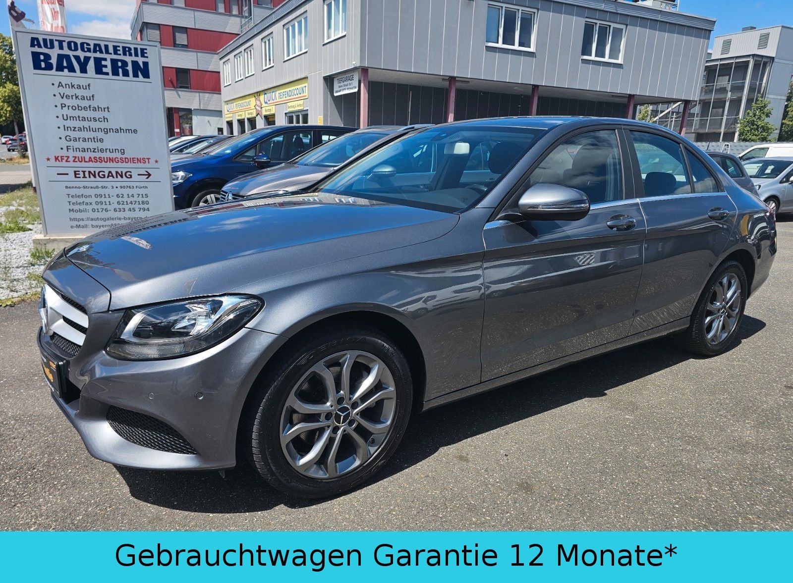 MERCEDES-BENZ C 200 Lim. CGI *NAVI*KLIMA*PDC*
