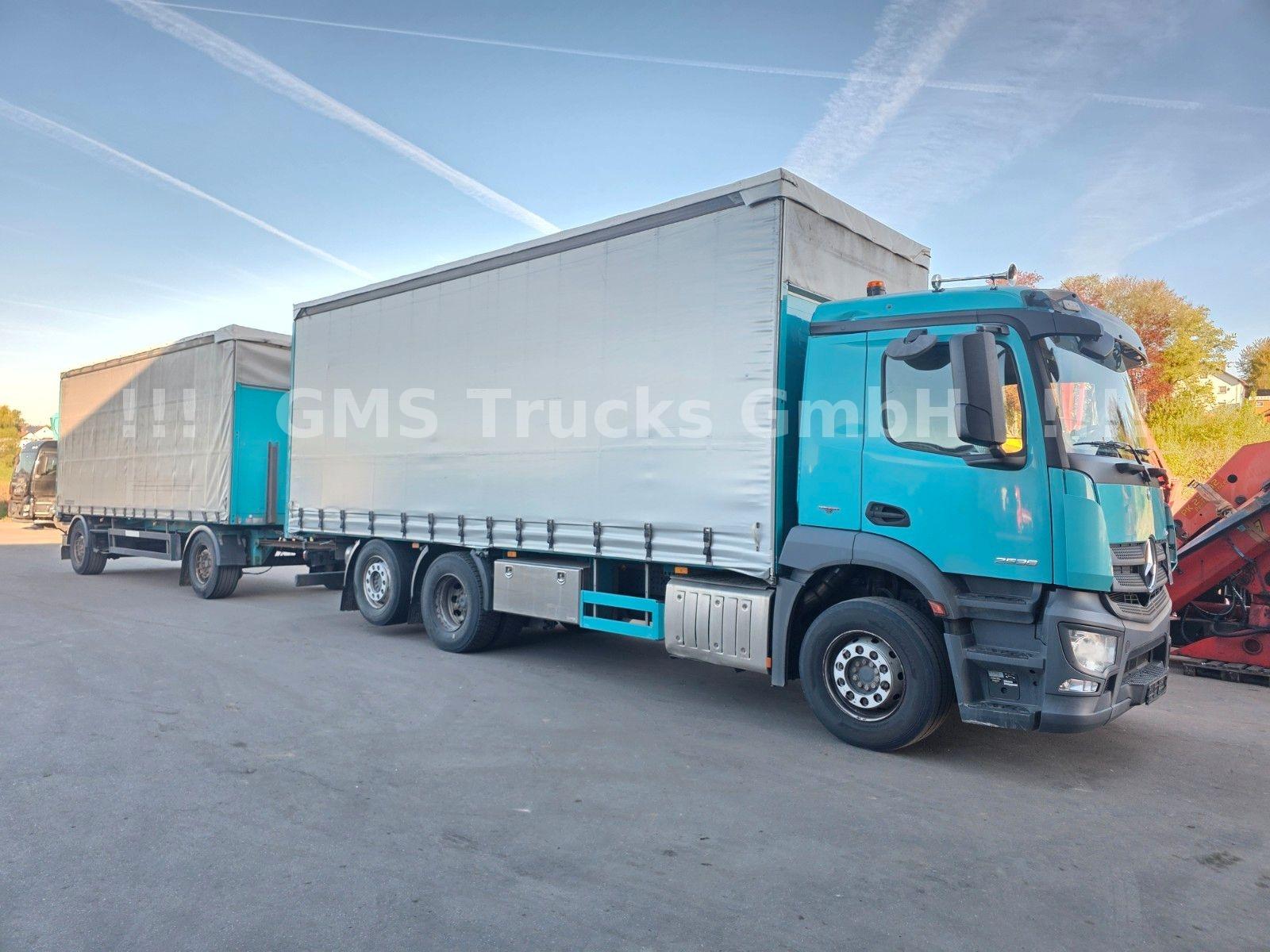 Mercedes-Benz Antos 2536 / Schiebe Plane / WENIG KM