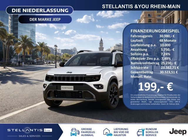 Jeep Avenger 4xe Overland AWD Navi LED Allwetter