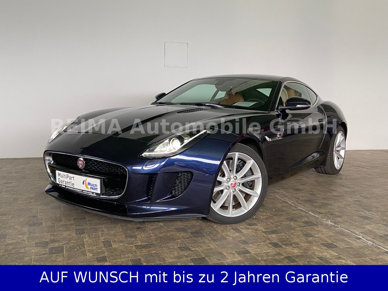 Fahrzeugabbildung Jaguar F-TYPE 3,0 V 6 Coupe  , Sport-Klappenauspuff