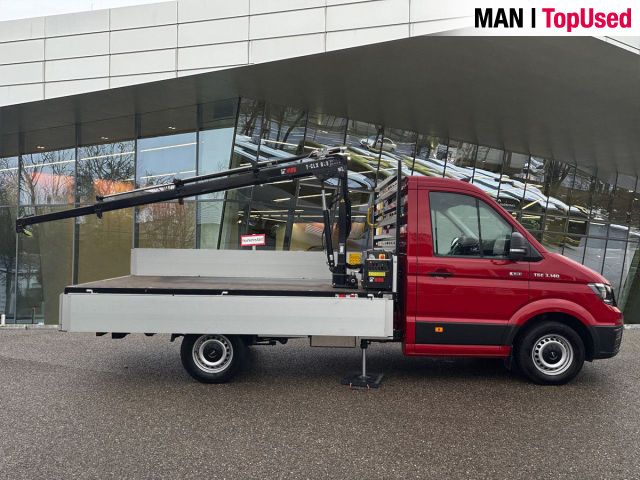 MAN TGE 3.180 4X4 SB HIAB Kran Klima