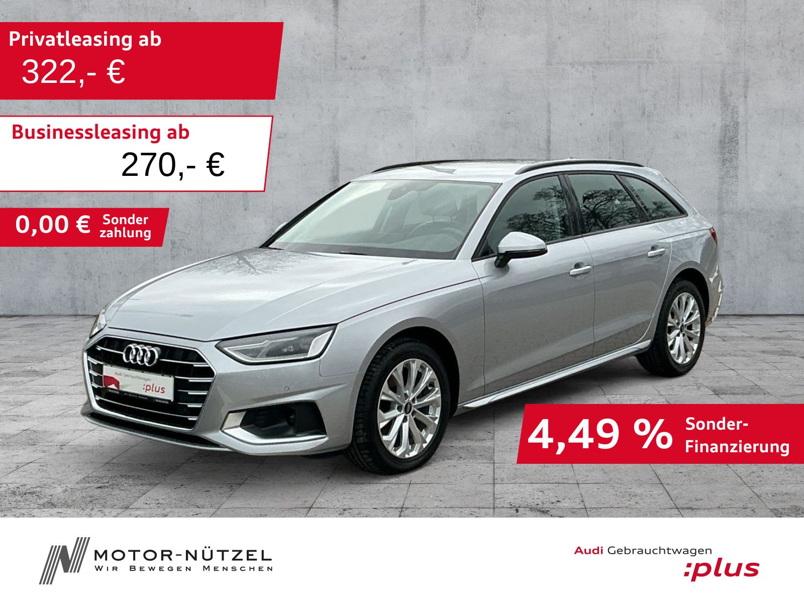 Audi A4 Avant 35 TDI S-TR ADVANCED NAVI+RFK+ACC+17"LM