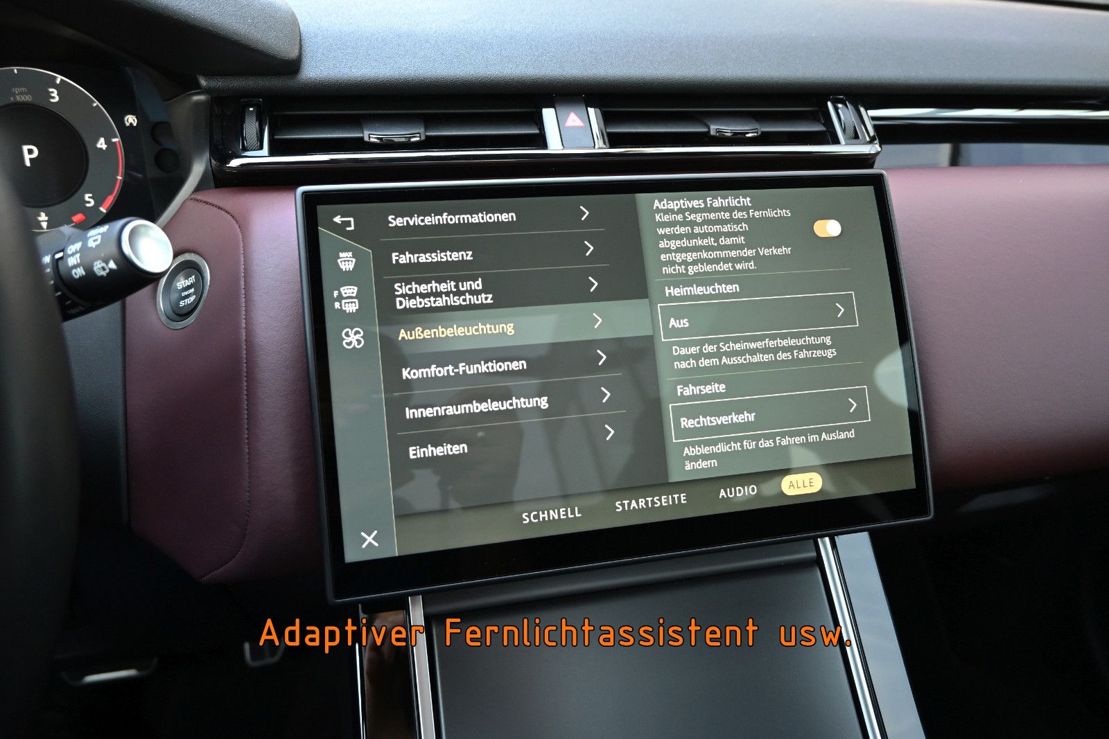 Fahrzeugabbildung Land Rover Range Rover Velar D300 DYNAMIC HSE °UVP 112.884€