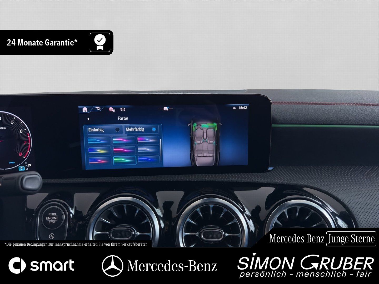 Fahrzeugabbildung Mercedes-Benz CLA 200 Shooting Brake AMG Night Pano Winter