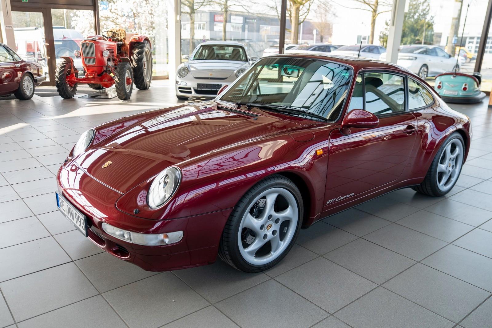 Porsche 993 CARRERA COUPE 87TKM SCHALTER DEUTSCH