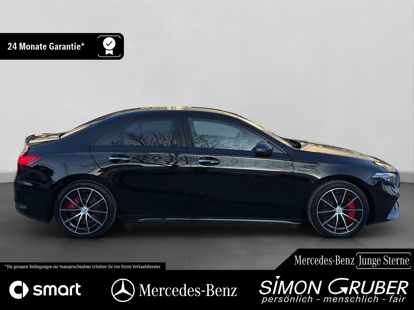 Fahrzeugabbildung Mercedes-Benz A 35 4M AMG Limo Night II Pano HUD 360 Burm Ambi