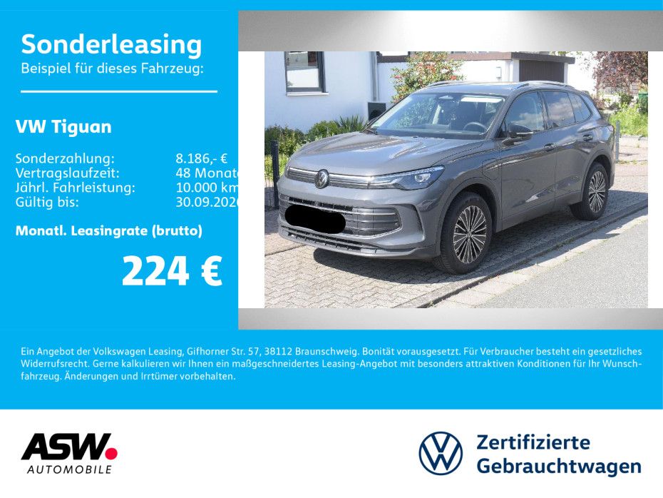 Volkswagen Tiguan ENERGY 1.5TSI eHybrid DSG LED 360°HUD AHK foto 1