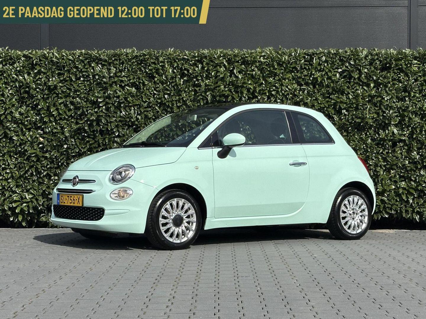 Fiat 500 1.2 Lounge, NL AUTO, NAP LOGISCH, panorama d
