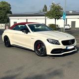 Mercedes-Benz C 63 S AMG Cabrio unfallfrei, Rotes Verdeck! Vol - Mercedes-Benz C 63 AMG Gebrauchtwagen in Köln