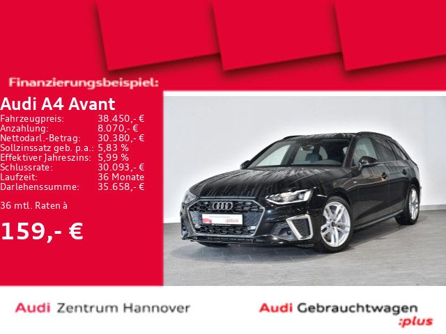 Audi A4 Avant S line 40 TDI Matrix Kamera virtual Key