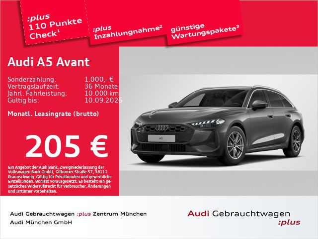 Audi A5 Avant TFSI S tronic LED+/ACC/Privacy/Navi+/Ka