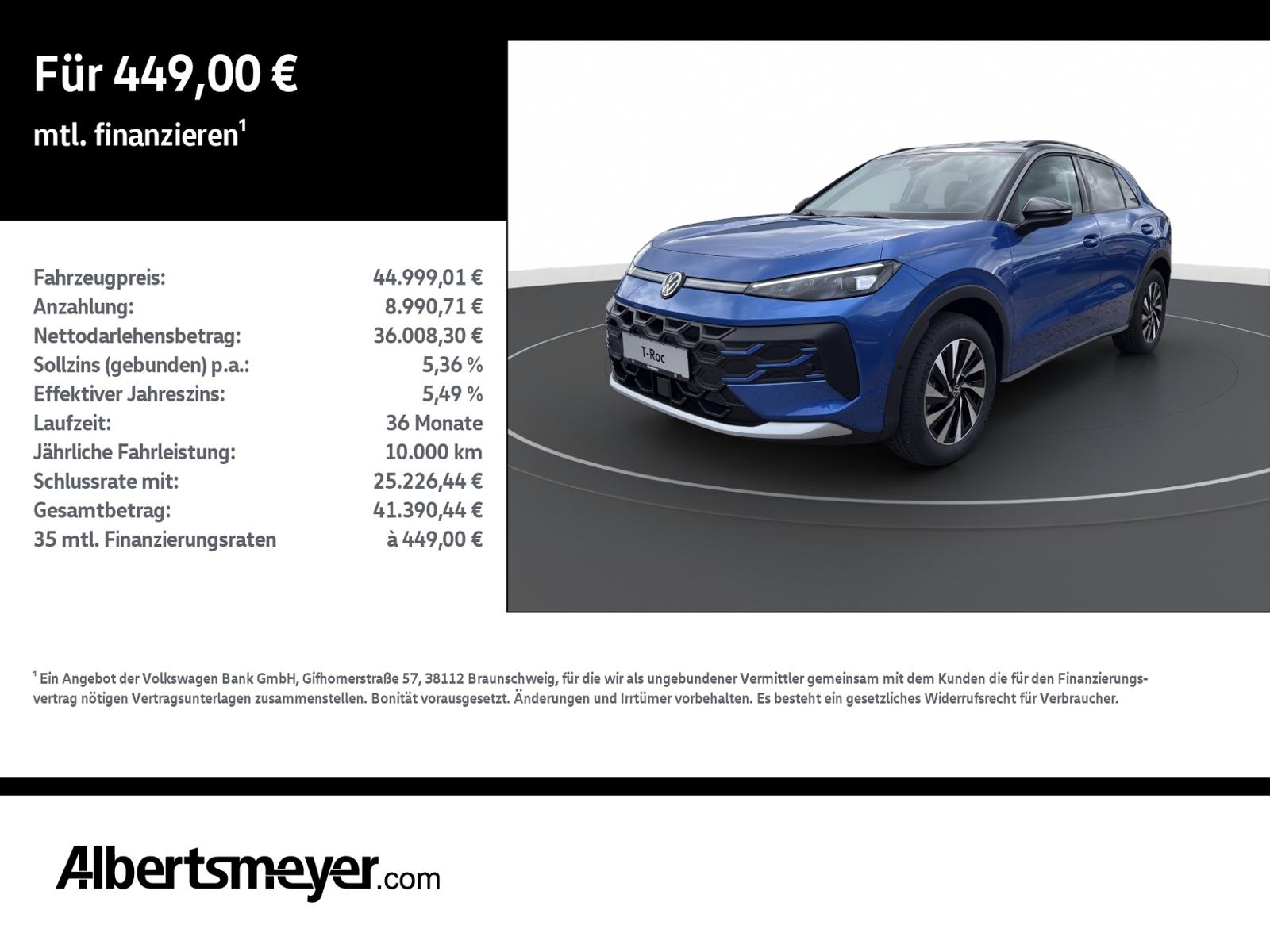 Volkswagen T-Roc 1.5 eTSI Style +DSG+MATRIX+NAVI+KLIMA
