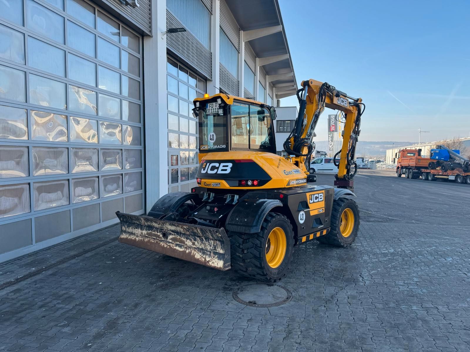 Fahrzeugabbildung JCB Hydradig HD 110WT / 2022 / nur 999h! / Powertilt
