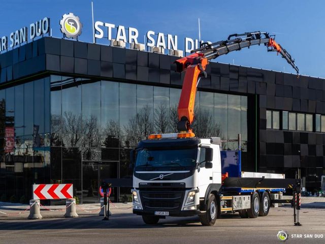 Volvo  FM 460 6x2 PALFINGER PK 42002 FLY JIB  Crane Eu