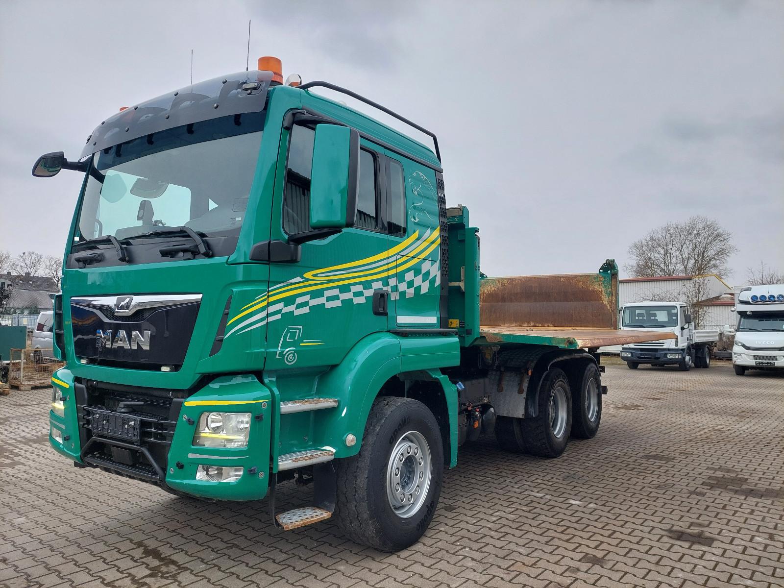 MAN 26.460 Meiller Dreiseitenkipper Bordmatik Euro 6
