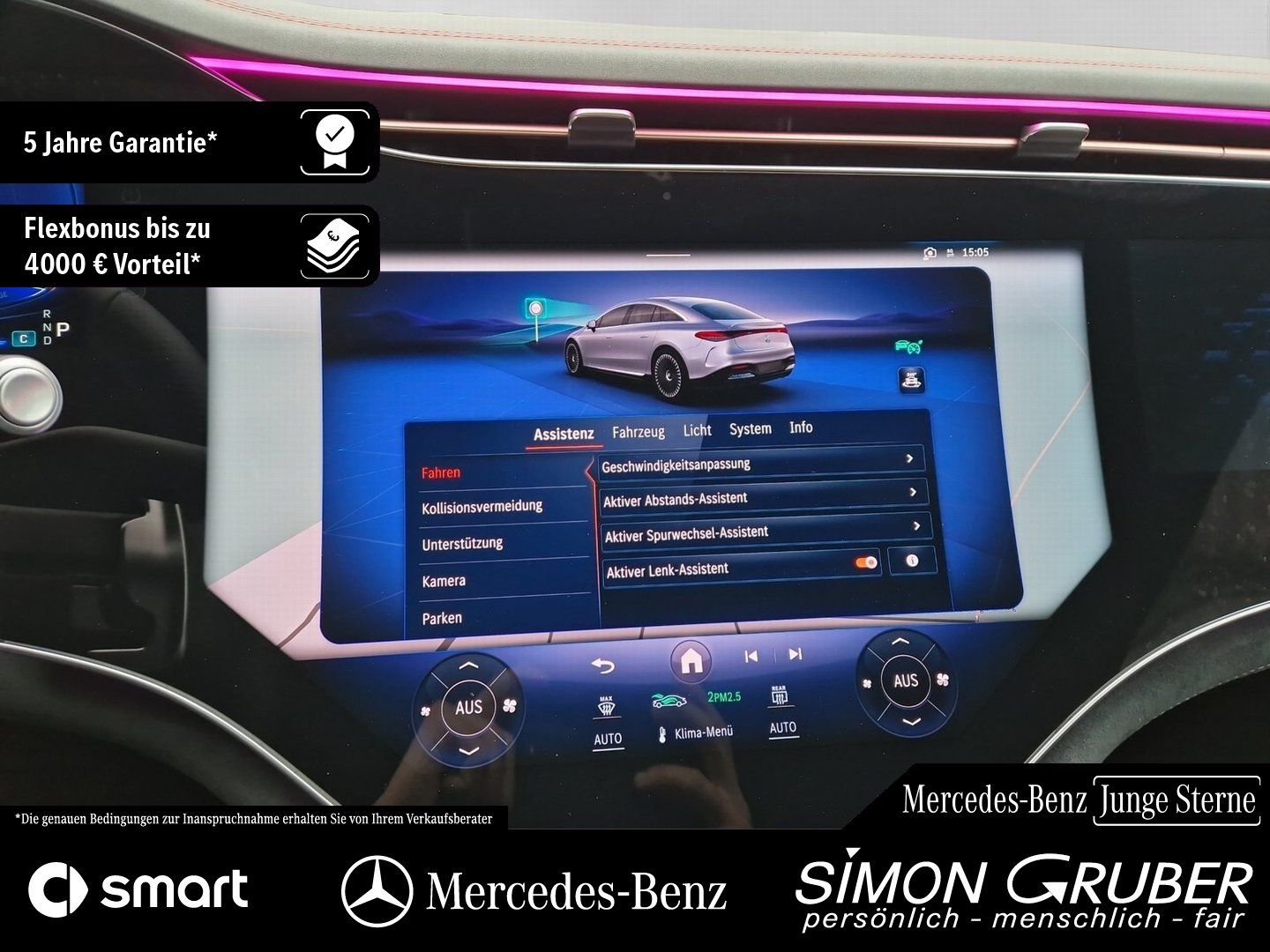 Fahrzeugabbildung Mercedes-Benz EQS 53 4M+ 4*Massage/4*Sitzklima TV Mod25 118kwh