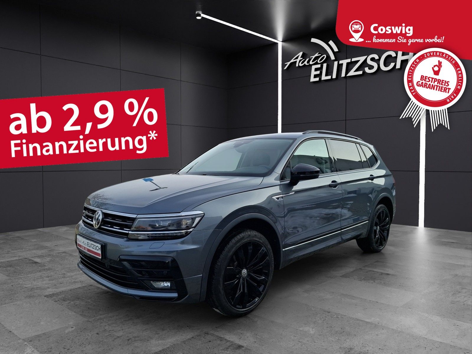 Fahrzeugabbildung Volkswagen Tiguan Allspace TDI Highline 4M DSG R-Line LED A