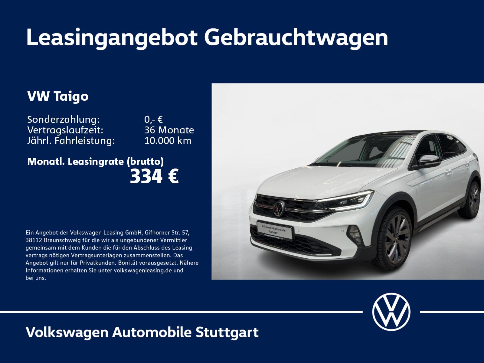 Volkswagen Taigo Style 1.5 TSI DSG Navi P-Dach Kamera
