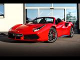 Ferrari 488 Spider °FRENCH REGIST°CARBON°PPF°KAM 2x°LIFT - rote Ferrari 488 Spider