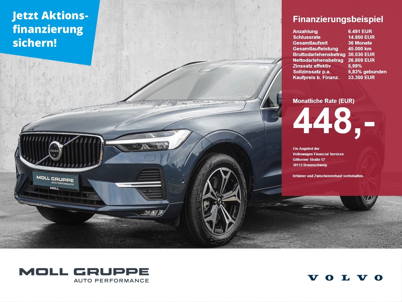 Volvo XC60 B4 B Momentum Pro 360° 19ZOLL PRIVACY LED