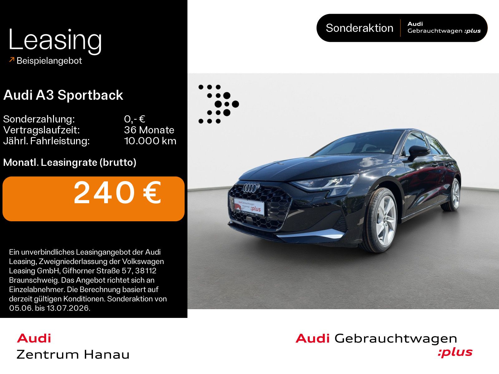 Audi A3 Sportback 35 TDI advanced*0,99%-Finanz*NAVI-P