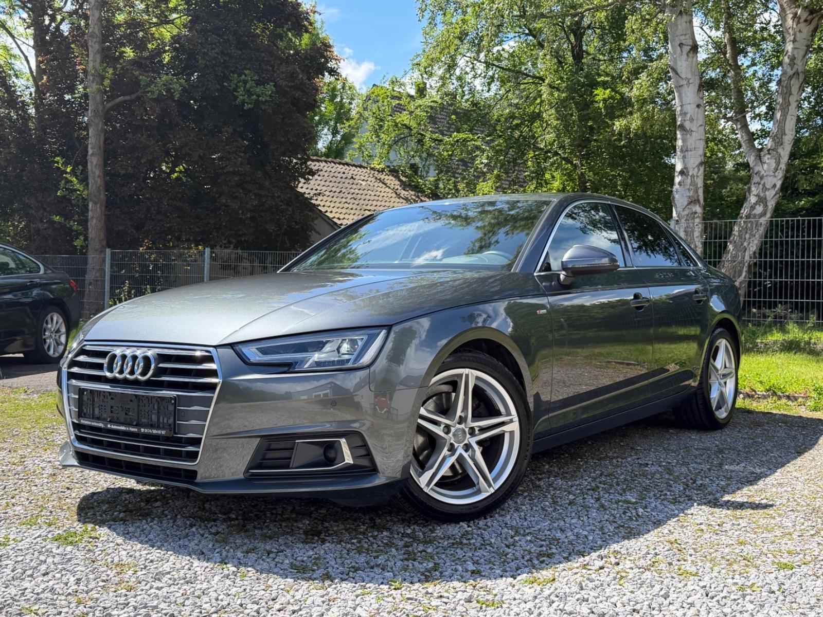 Audi A4 Lim. S-LINE*NAVI*LEDER*B&O*VIRTUAL*HUD*STNHZG