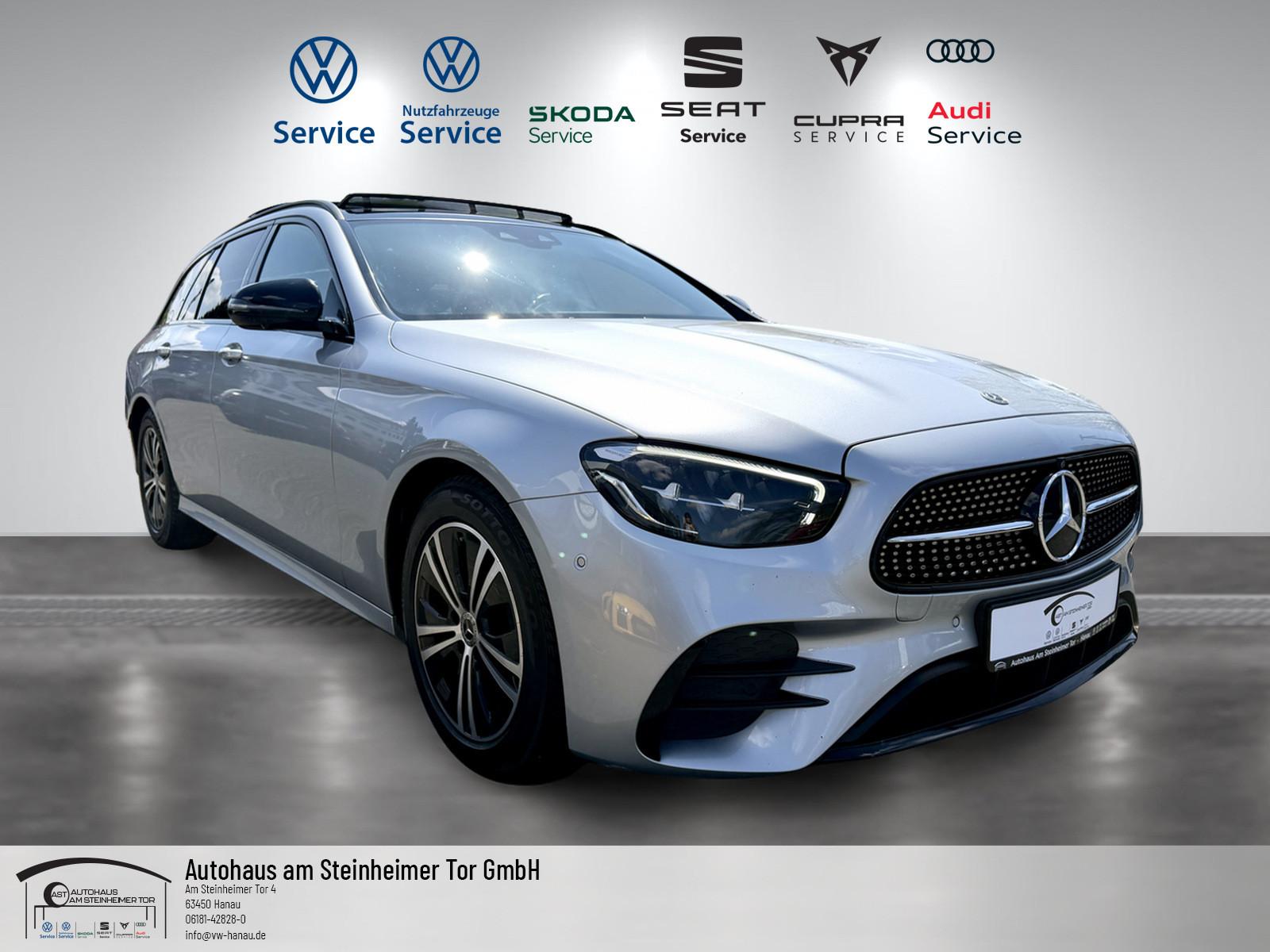 Mercedes-Benz E 220 AMG-LINE-BURM-PANO-HUD-LUFT-WIDE-1.HD-360°