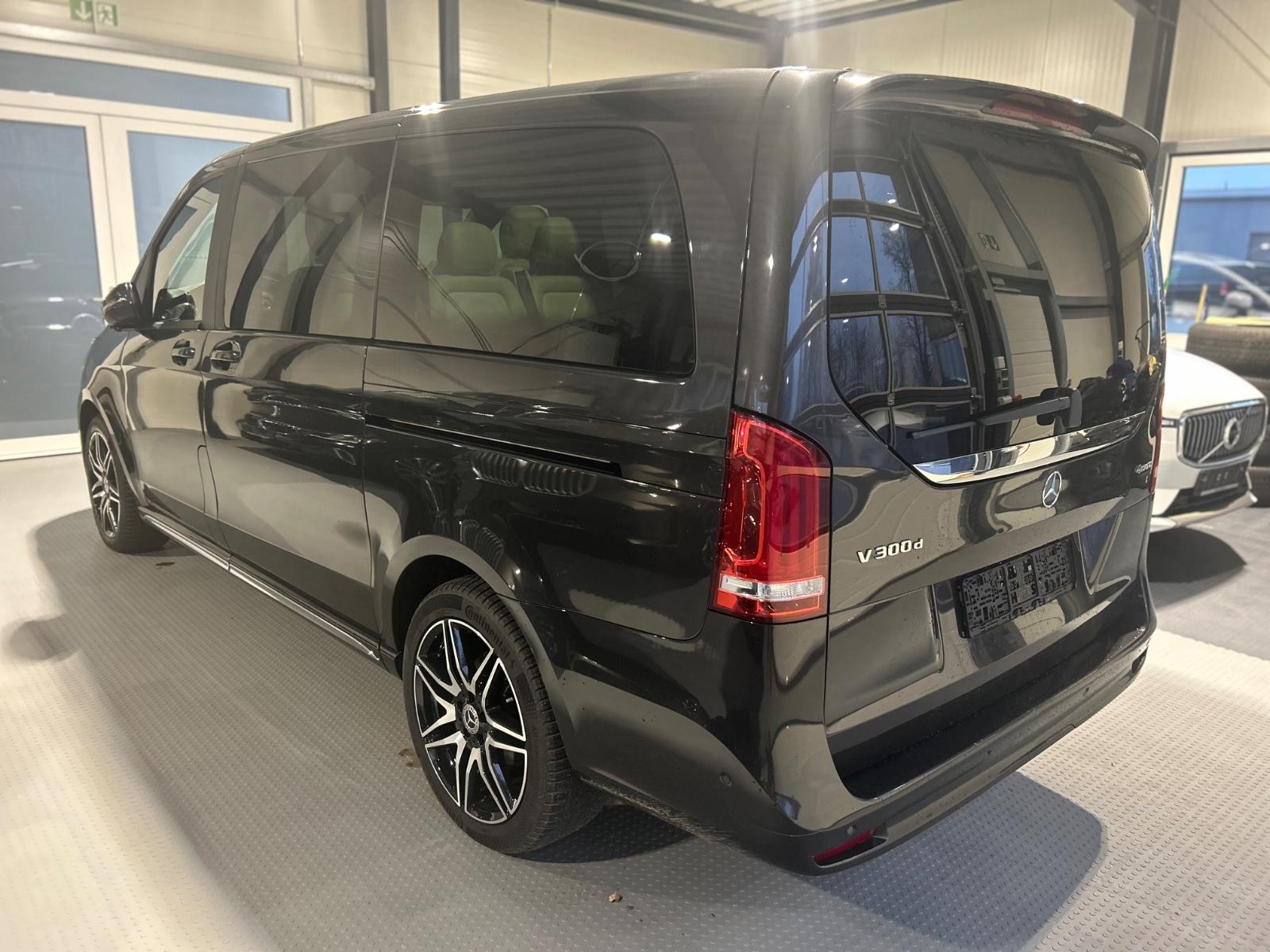 Mercedes-Benz V300d 4M Lang AMG -8S-Pano-2xEl.Tür-360K-LED-19Z