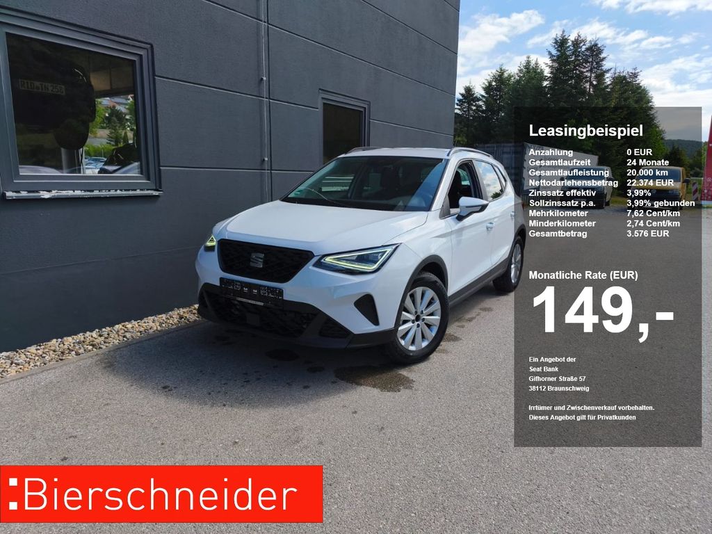 Seat Arona 1.0 TSI DSG ROAD ab 149.- 990.- Anzahlung