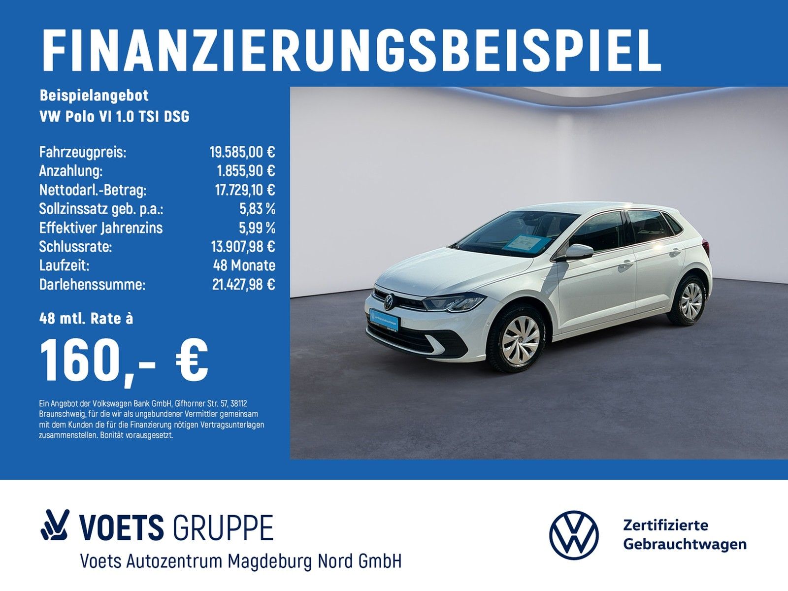 Volkswagen Polo VI  1.0 TSI DSG Life LED+NAVI+ACC+KAM+GRA