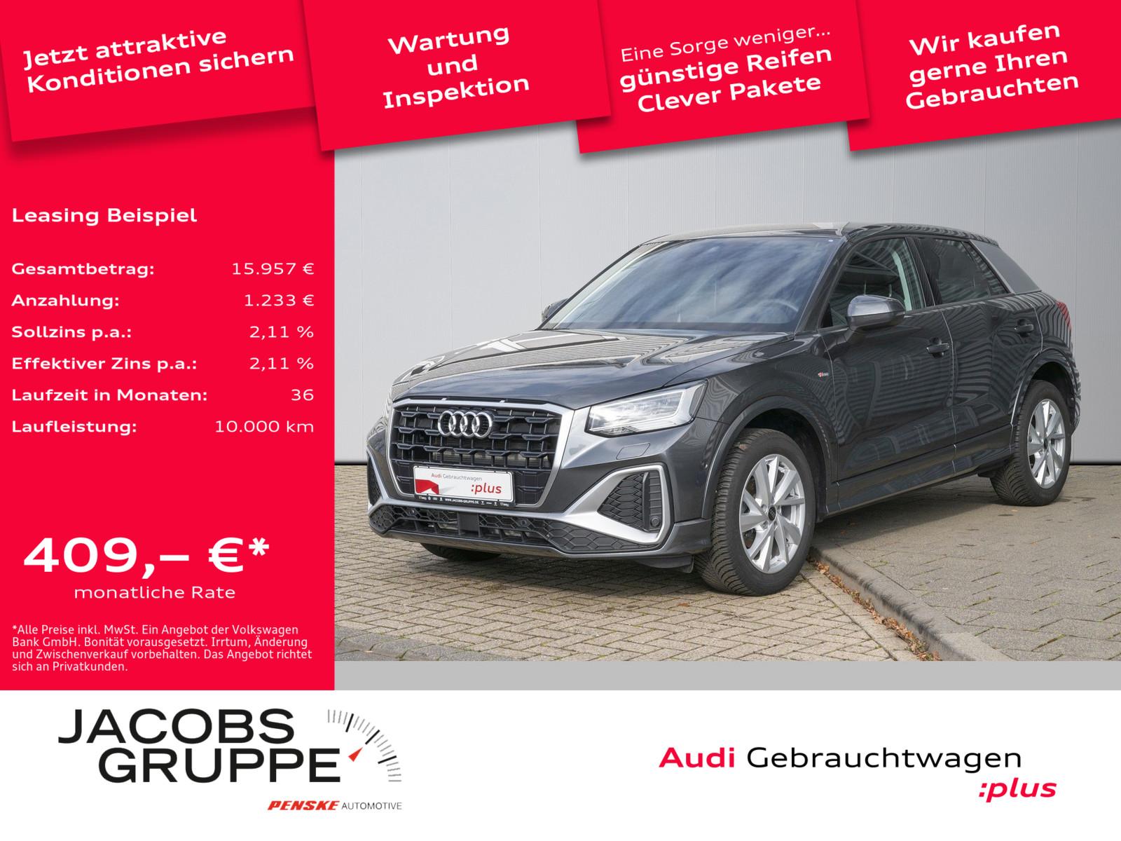 Audi Q2 S line 35 TFSI S tronic LED|NaviPlus|Kamera|v