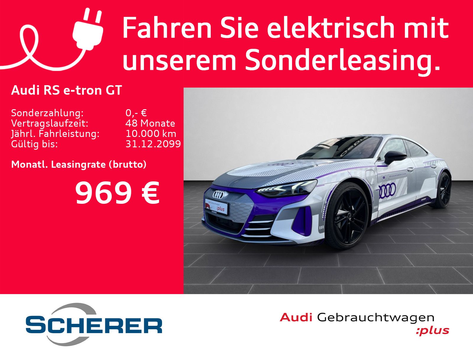 Audi RS e-tron GT Ice Race Edition 1/99 MATRIX B&O Hu