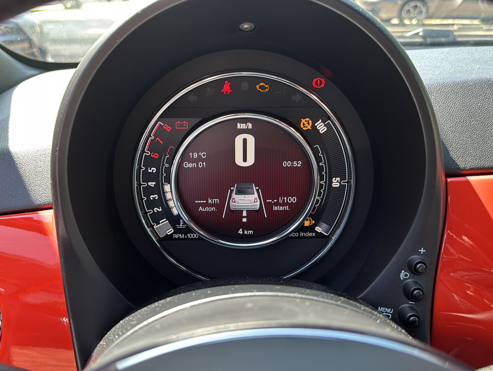 Fahrzeugabbildung Fiat 500C 1.0 Hybrid Dolcevita Cabrio16 Zoll NAVI DAB
