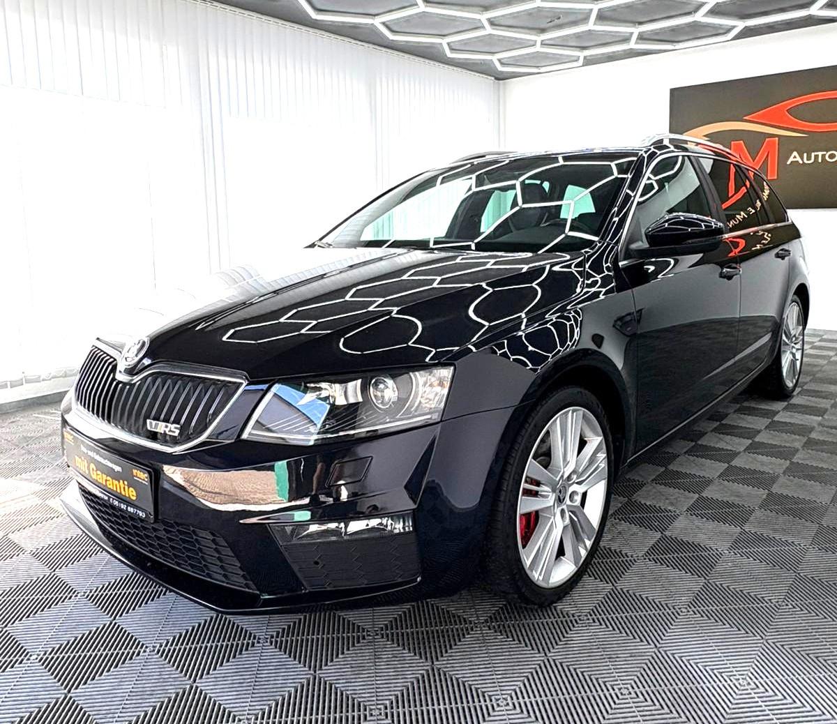 SKODA OCTAVIA COMBI RS 2.0 TSI 220ch BVM Pack sport Sièges chauffants Historique présent